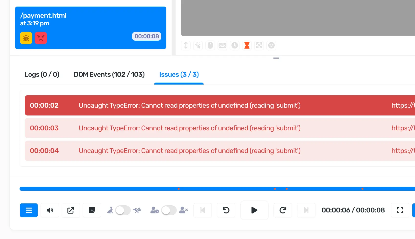 Strabber Player Console